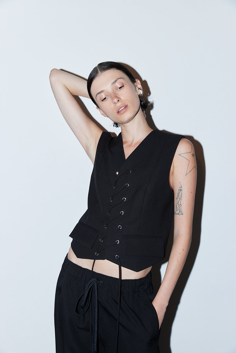 STITCH VEST - BUY NOW // SHIP NOW