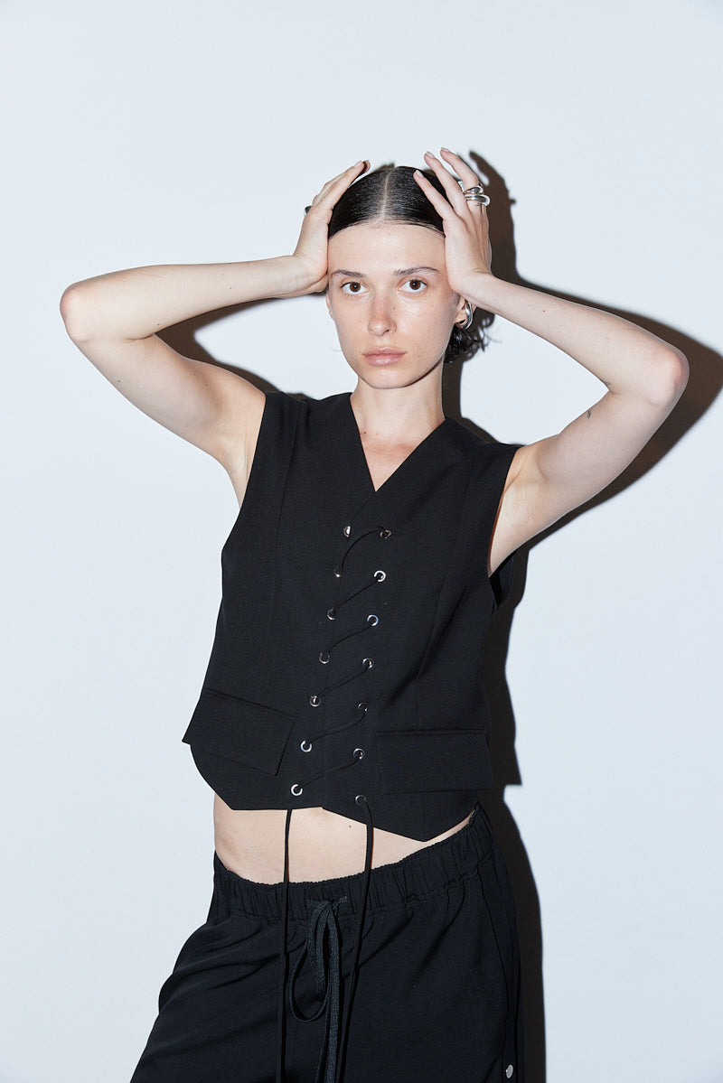 STITCH VEST - BUY NOW // SHIP NOW