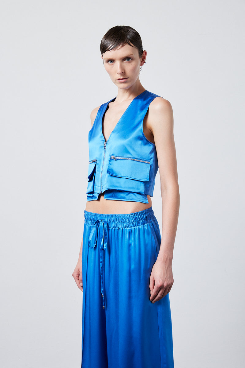 MINI ZIPPER VEST