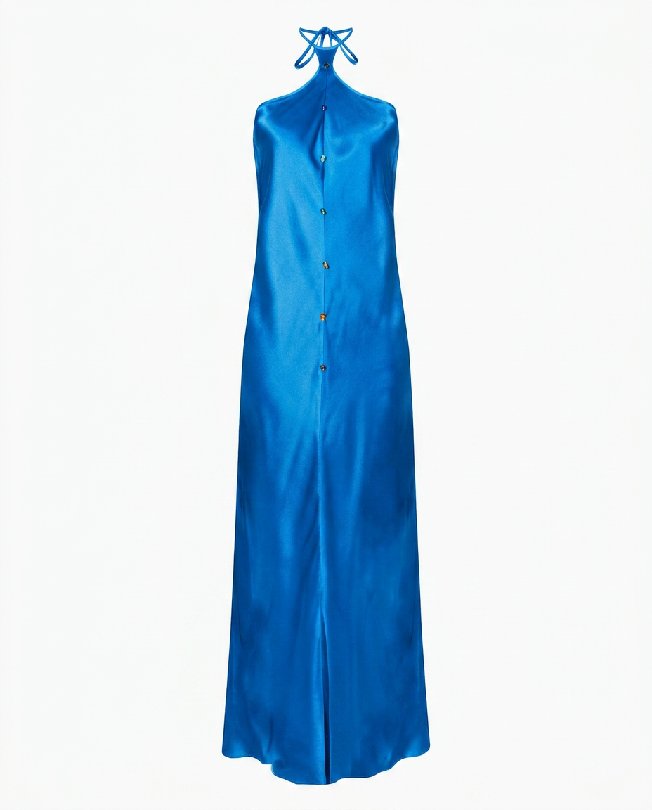 LONG CHAKRA SLIP DRESS